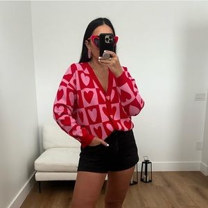 Heart Cardigan -